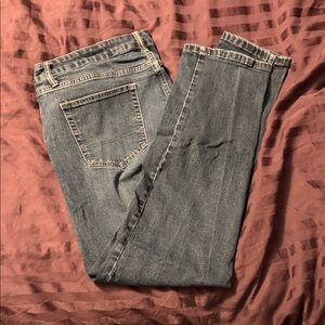 Izod Men's Straight Leg Blue Jeans